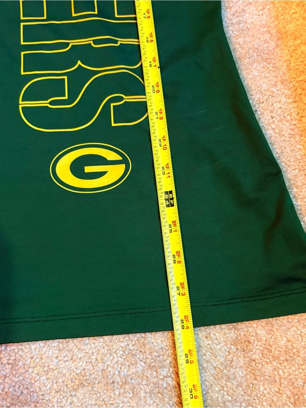 Nike Green & Yellow Packers Dri-FIT Tank Top